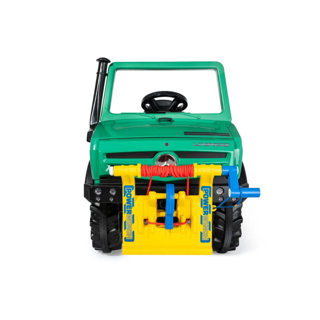 Rolly Toys RollyUnimog Forst Mercedes Benz Wyciągarka Ciężarówka Samochód na Pedały