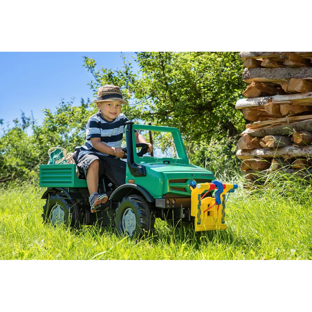 Rolly Toys RollyUnimog Forst Mercedes Benz Wyciągarka Ciężarówka Samochód na Pedały