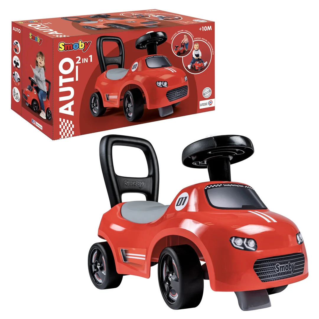 Smoby Czerwony Jeździk z klaksonem Ride On