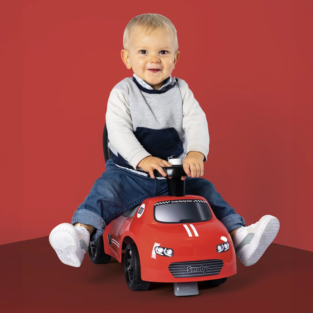 Smoby Czerwony Jeździk z klaksonem Ride On