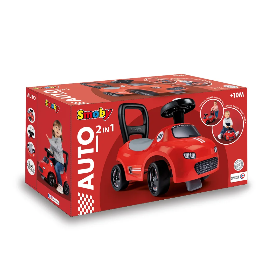 Smoby Czerwony Jeździk z klaksonem Ride On
