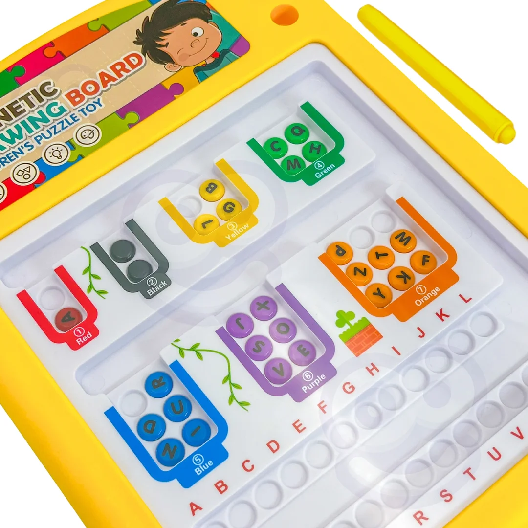 TABLICA MAGNETYCZNA EDUKACYJNA UKŁADANKA SORTER NAUKA WOOPIE