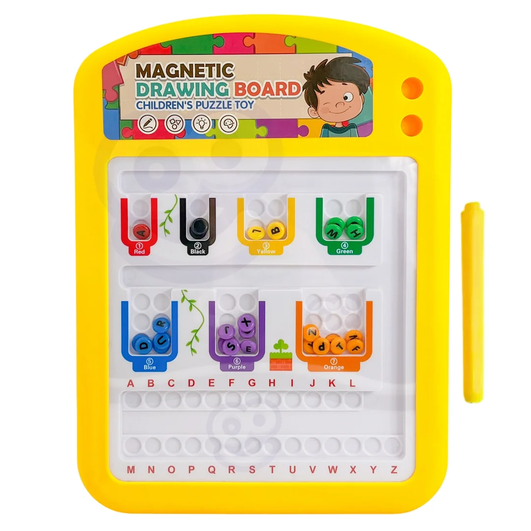 TABLICA MAGNETYCZNA EDUKACYJNA UKŁADANKA SORTER NAUKA WOOPIE