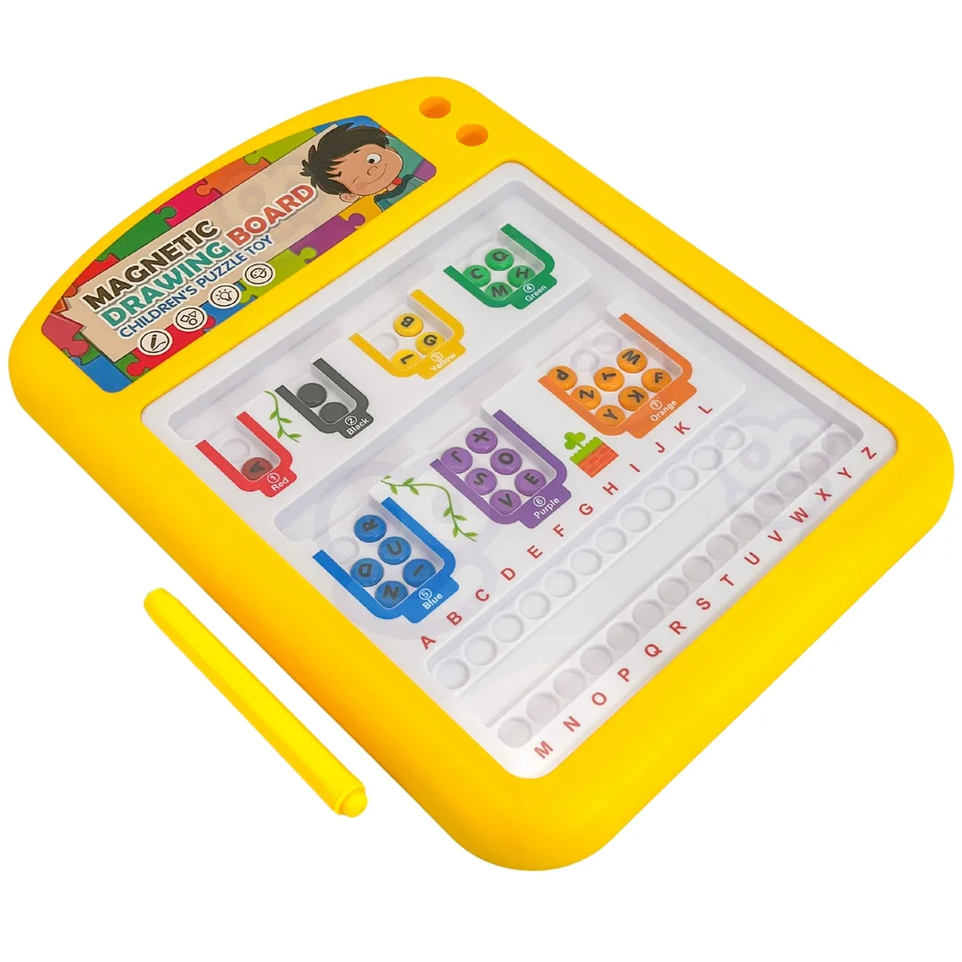 TABLICA MAGNETYCZNA EDUKACYJNA UKŁADANKA SORTER NAUKA WOOPIE