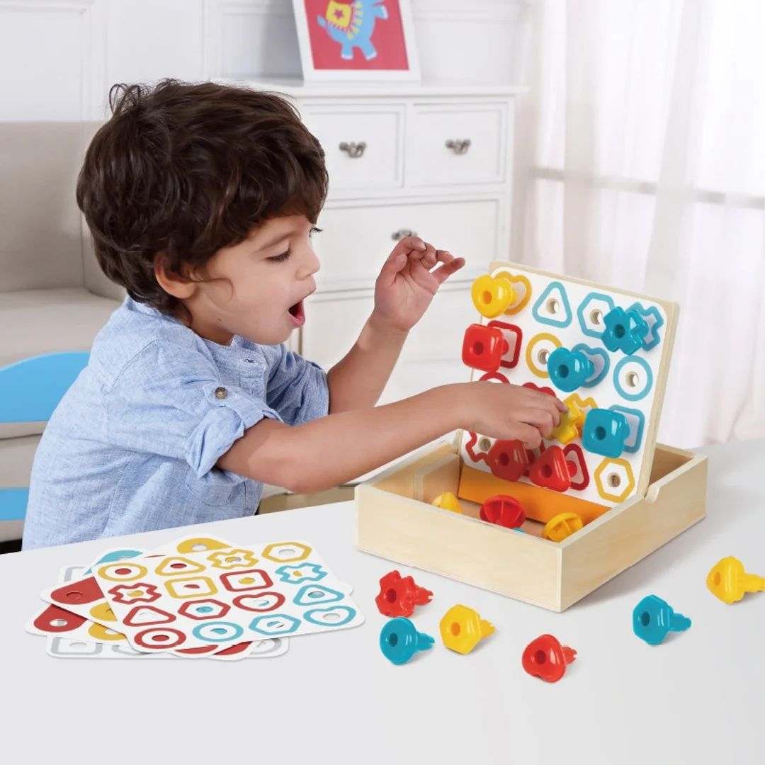 TOOKY TOY Box Pudełko XXL Montessori Edukacyjne Sensoryczne