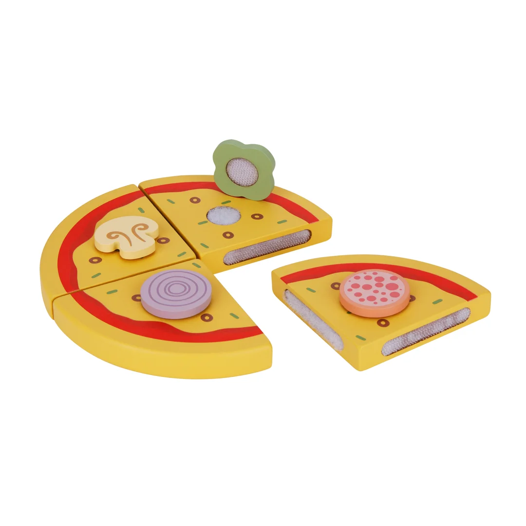 TOOKY TOY Pizzeria Drewniany Piec do Pizzy Akcesoria