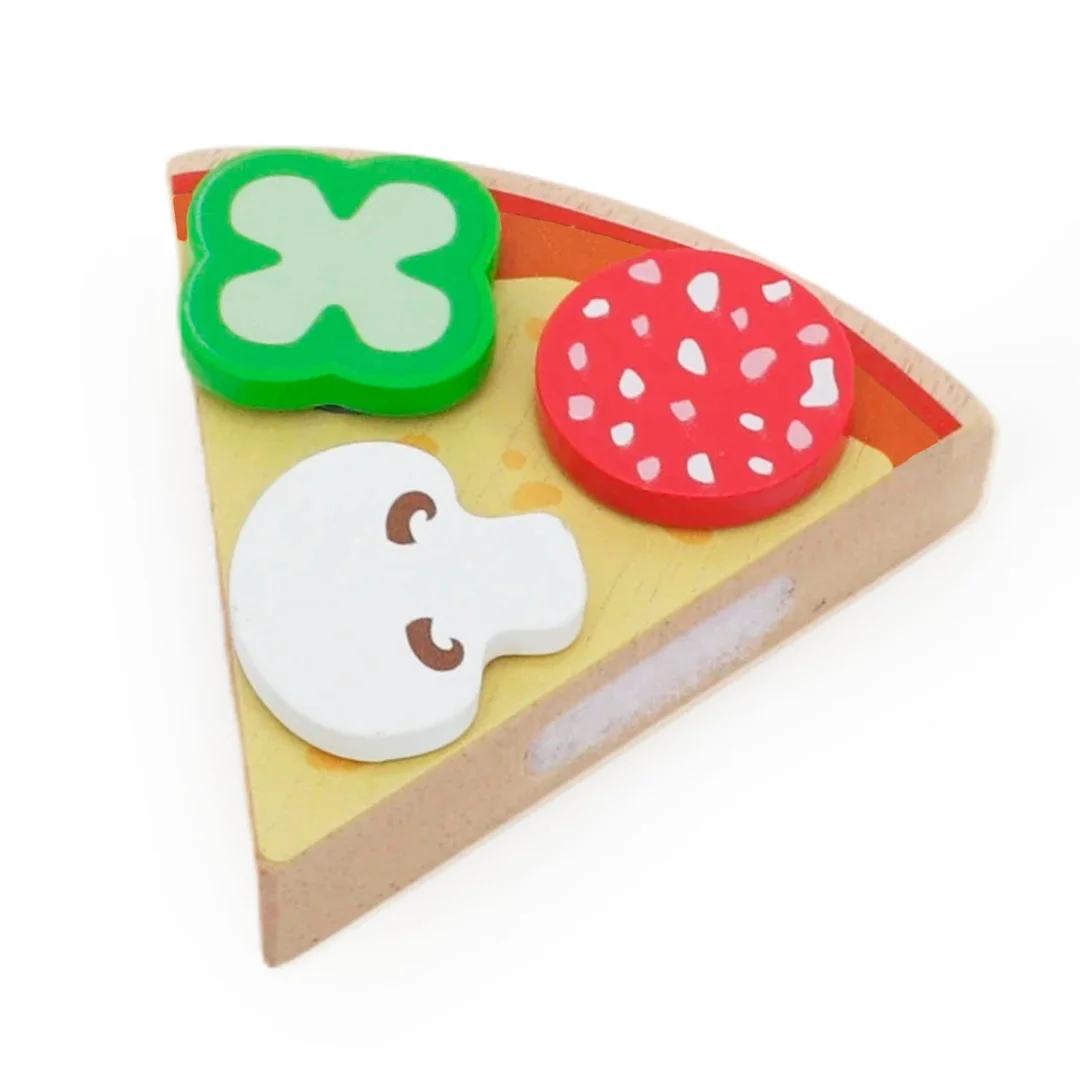VIGA Drewniana Pizza Do Krojenia Zestaw Dla
