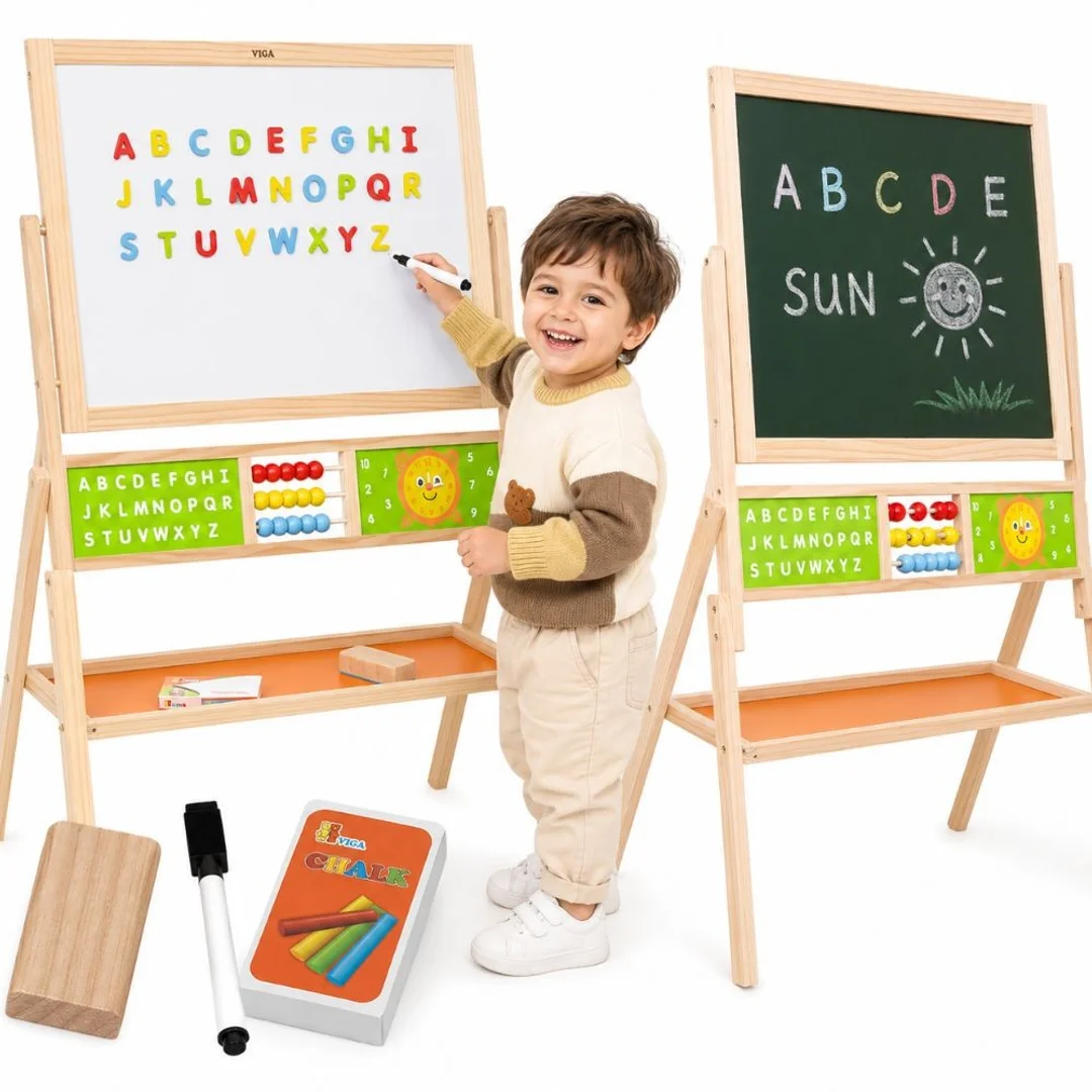 VIGA Tablica Edukacyjna Duża Akcesoria