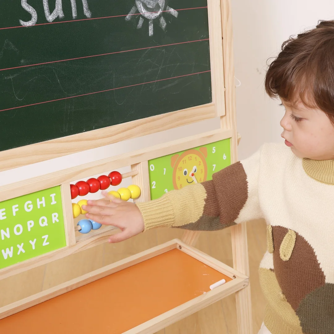VIGA Tablica Edukacyjna Duża Akcesoria