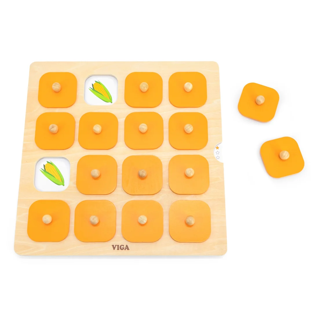 Viga Memory Gra Pamięciowa Zgadnij Kart Montessori