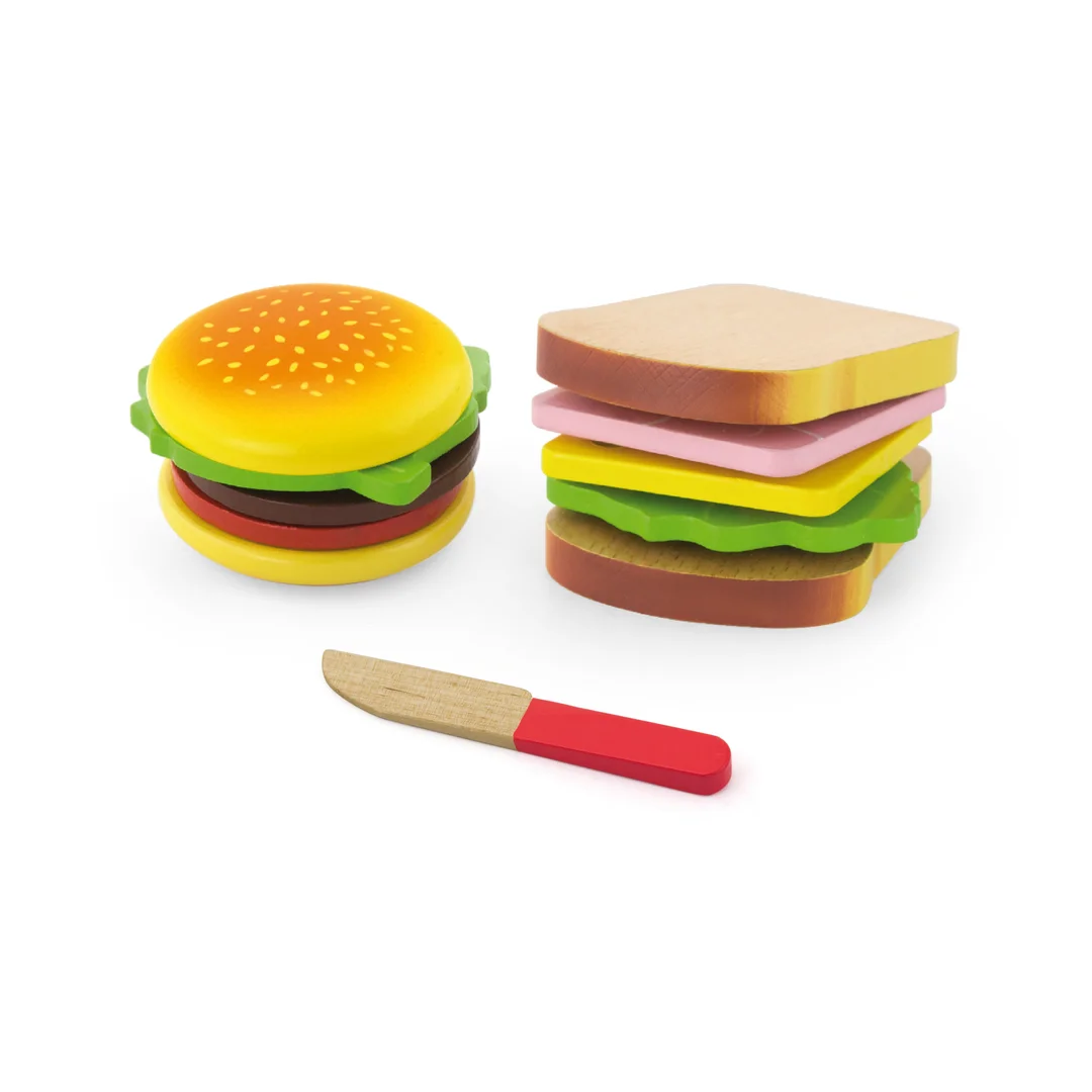 Viga Zestaw Do Krojenia Hamburger i Kanapka