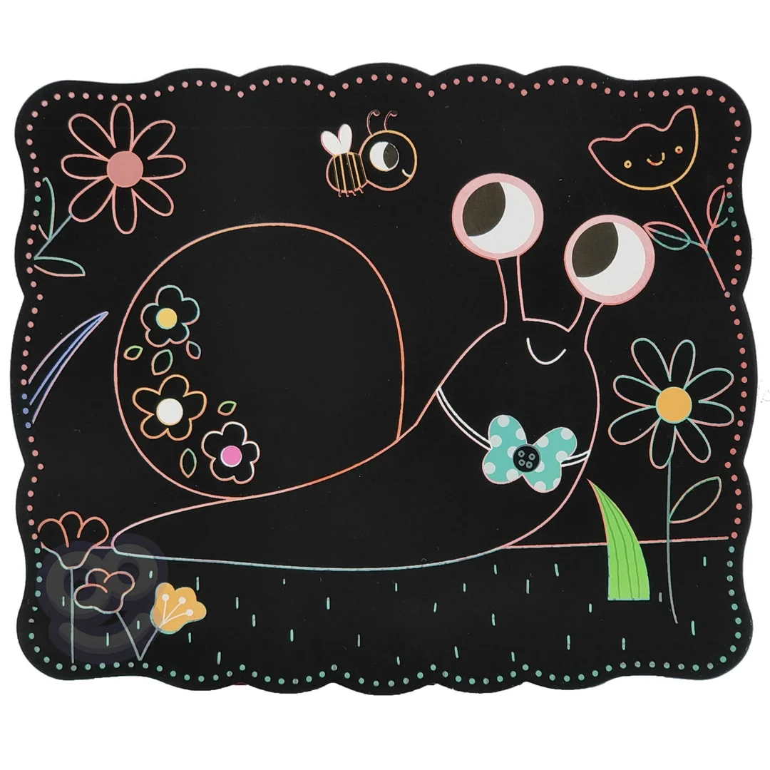 WOOPIE ART&FUN Zestaw Kreatywny Wydrapywanki dla