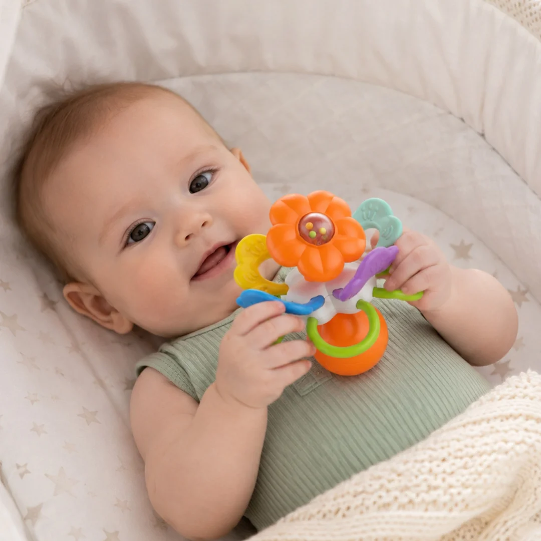 WOOPIE BABY Grzechotka Gryzak Sensoryczny