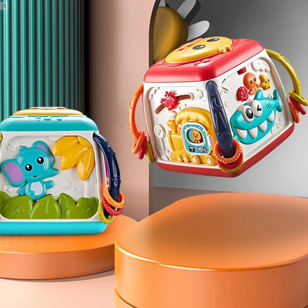 WOOPIE BABY Interaktywna Kostka Edukacyjna Wielofunkcyjna