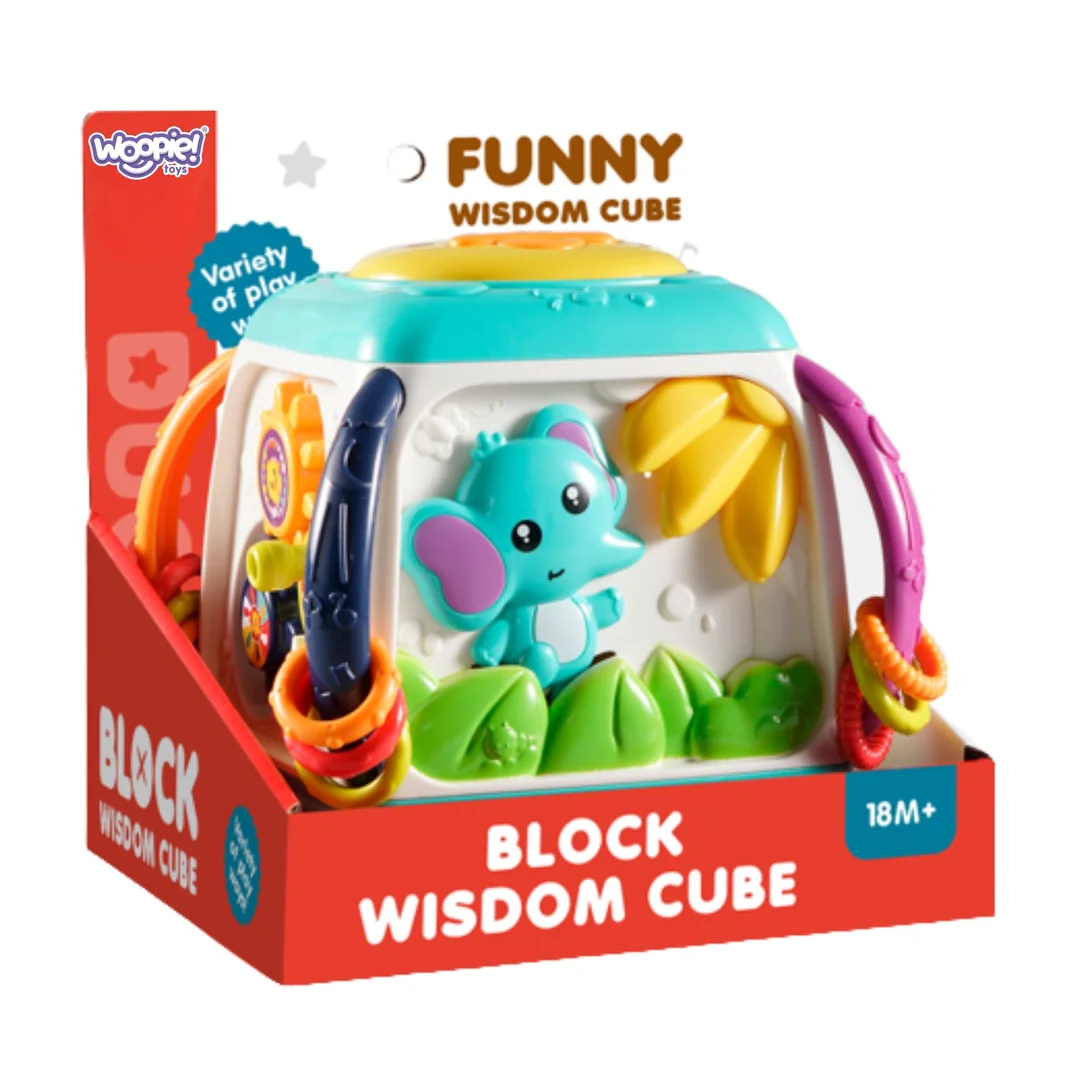 WOOPIE BABY Interaktywna Kostka Edukacyjna Wielofunkcyjna