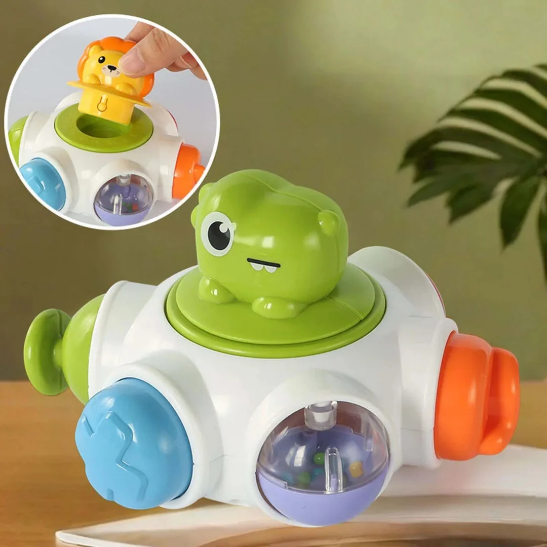 WOOPIE BABY Kosmiczna Rakieta Aktywności Edukacyjna Kostka Sensoryczna