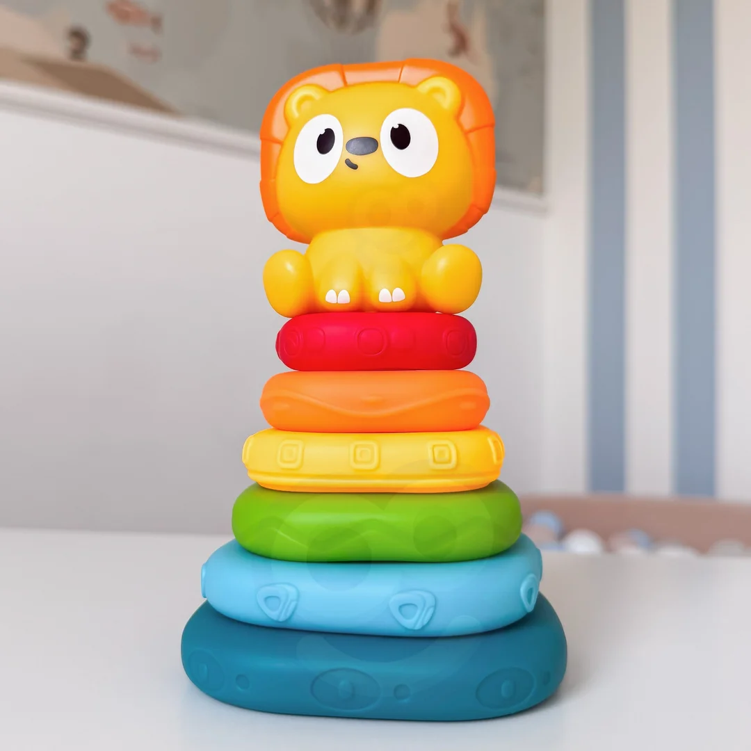 WOOPIE BABY Piramidka Sensoryczna Wieża Układanka