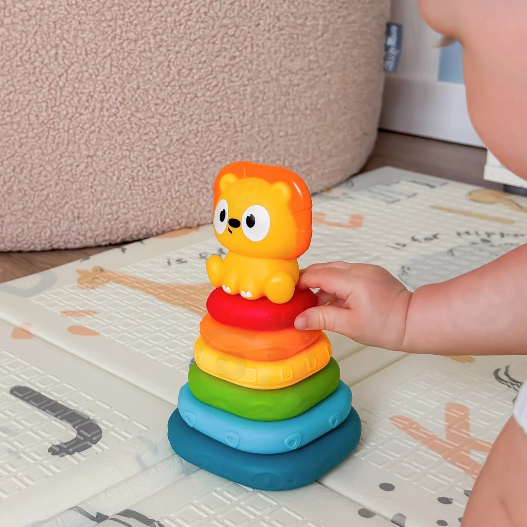 WOOPIE BABY Piramidka Sensoryczna Wieża Układanka