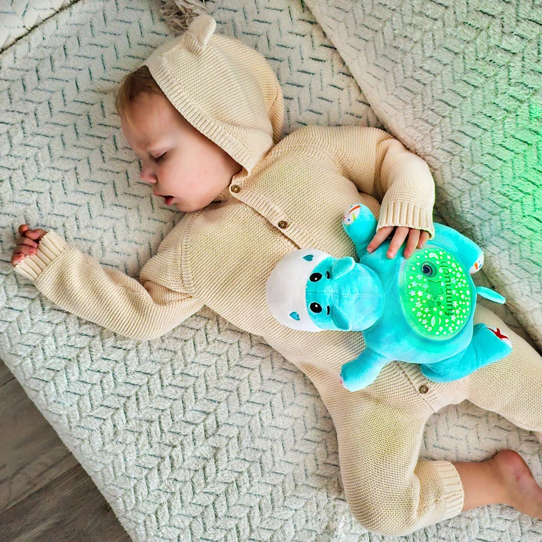 WOOPIE BABY Przytulanka Projektor Usypiacz Hipopotam
