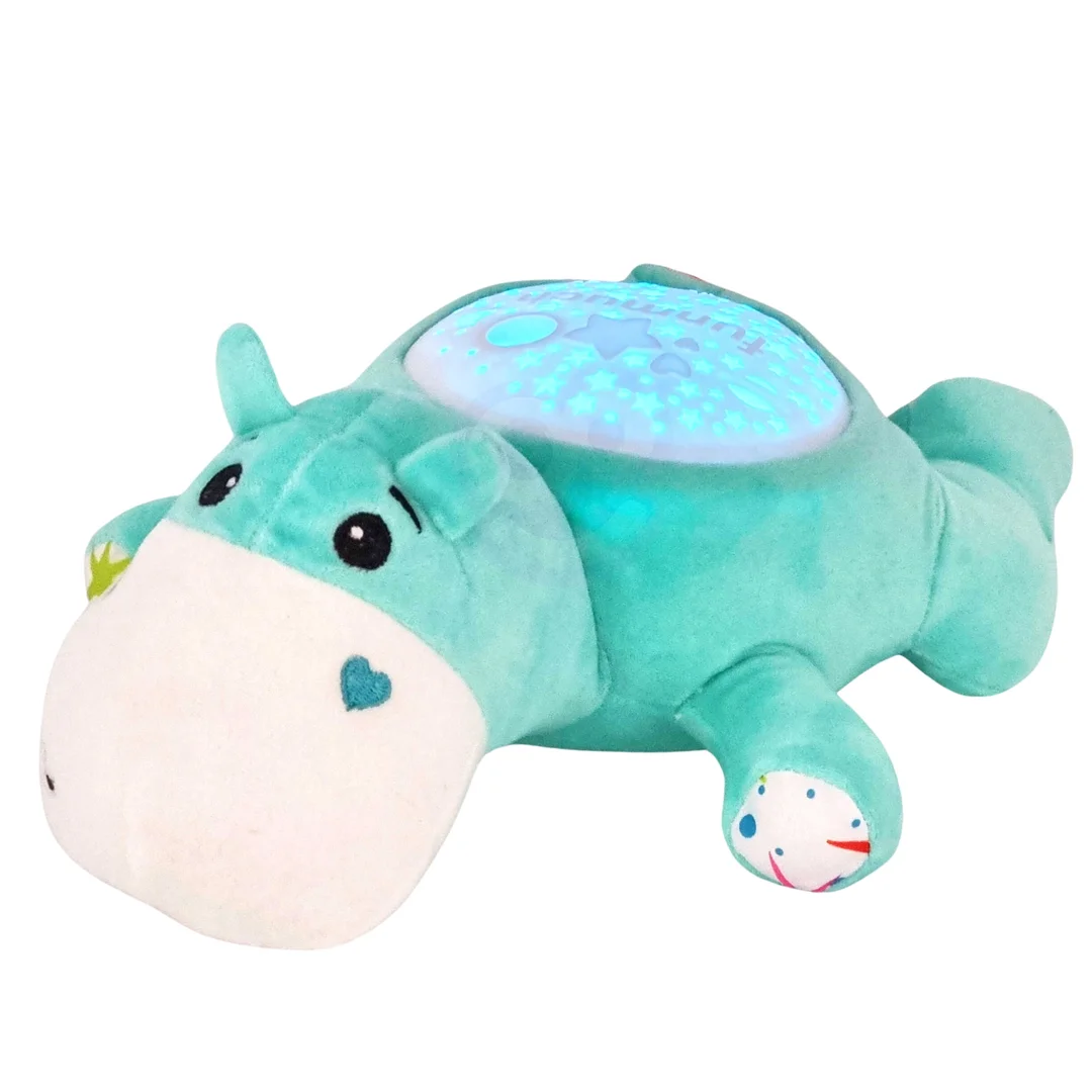 WOOPIE BABY Przytulanka Projektor Usypiacz Hipopotam