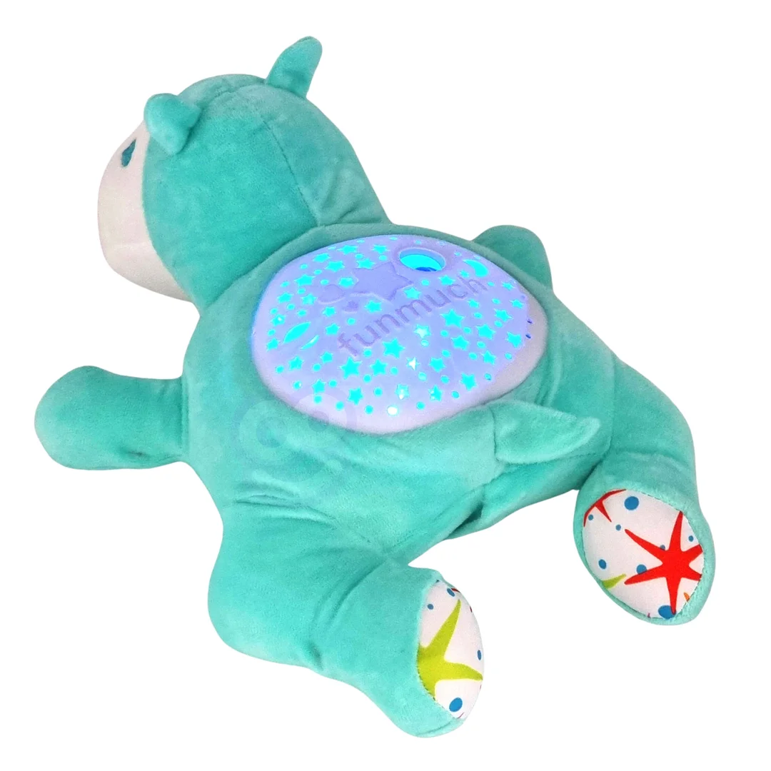WOOPIE BABY Przytulanka Projektor Usypiacz Hipopotam