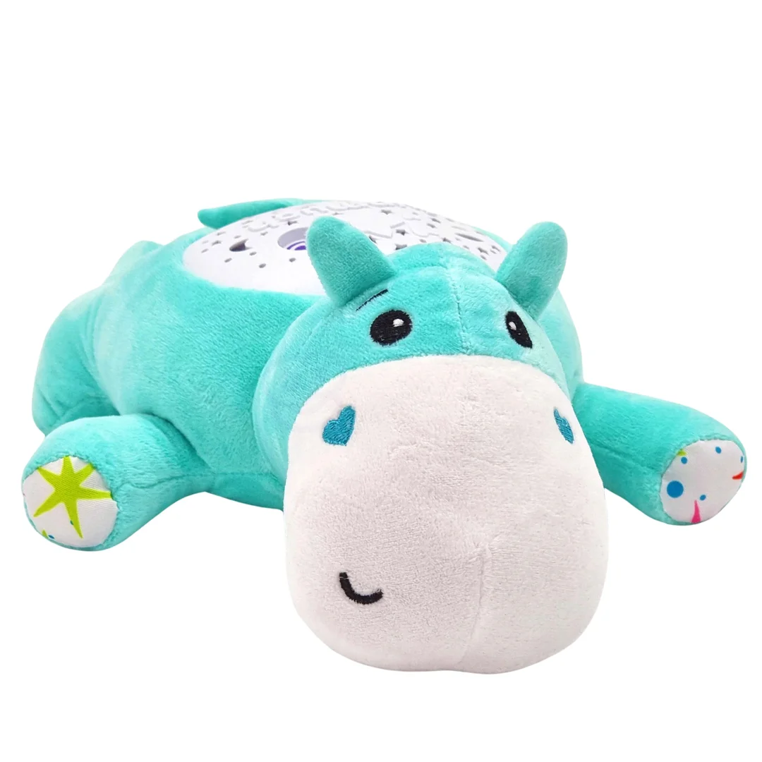 WOOPIE BABY Przytulanka Projektor Usypiacz Hipopotam