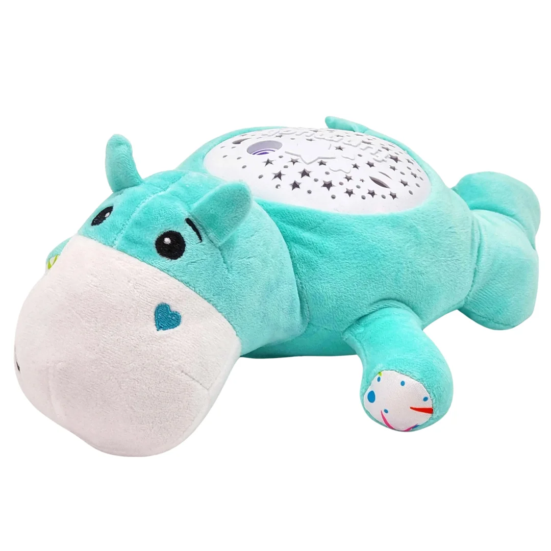 WOOPIE BABY Przytulanka Projektor Usypiacz Hipopotam