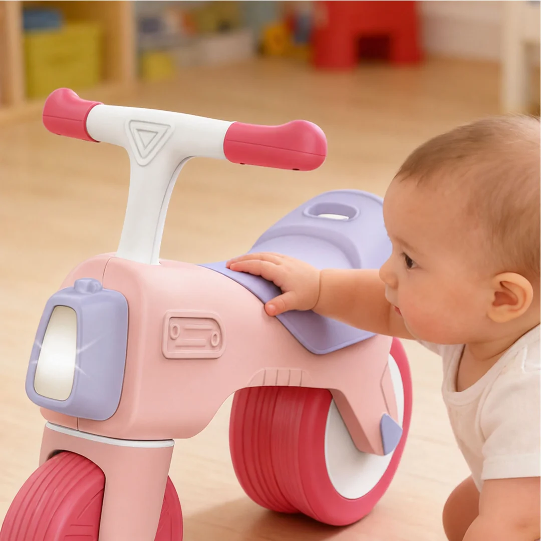 WOOPIE BABY Rowerek Biegowy Jeździk Różowy