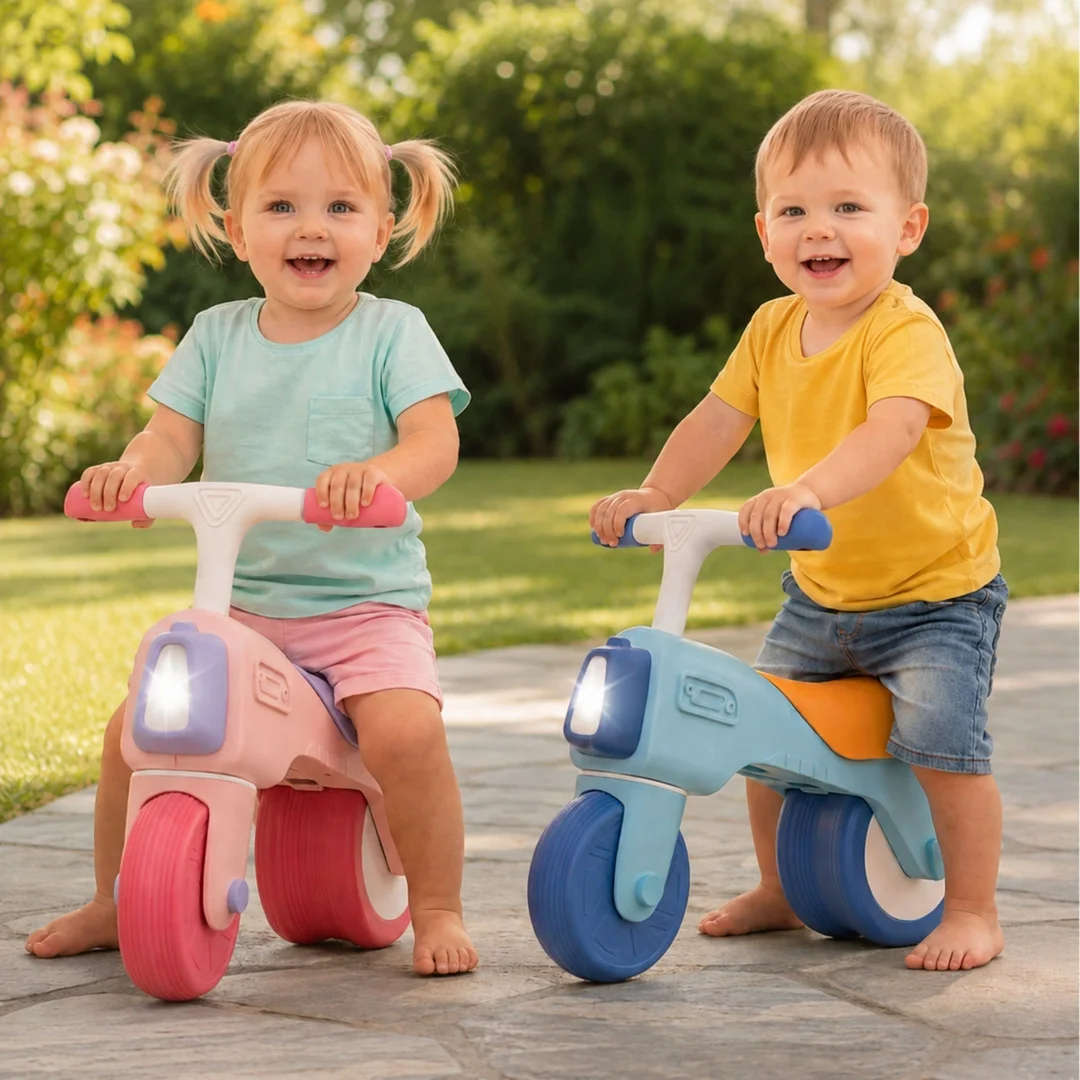 WOOPIE BABY Rowerek Biegowy Jeździk Różowy