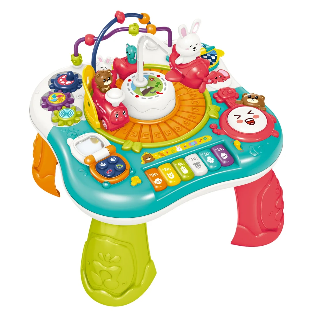 WOOPIE BABY Stolik Edukacyjny Interaktywny Pianinko Dźwięki