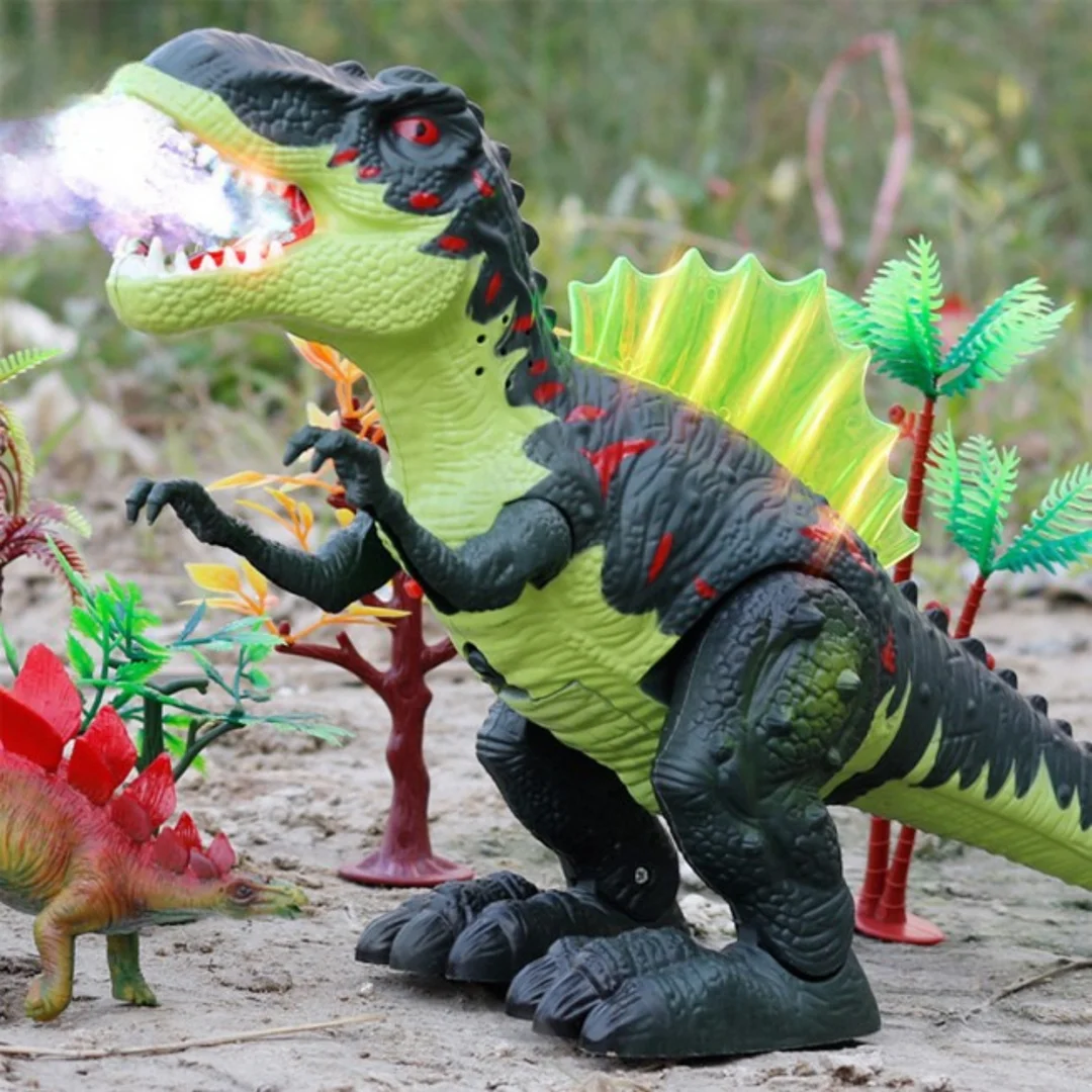 WOOPIE Chodzący Dinozaur Tyrannosaurus Rex Efekty Świetlne i Dźwiękowe