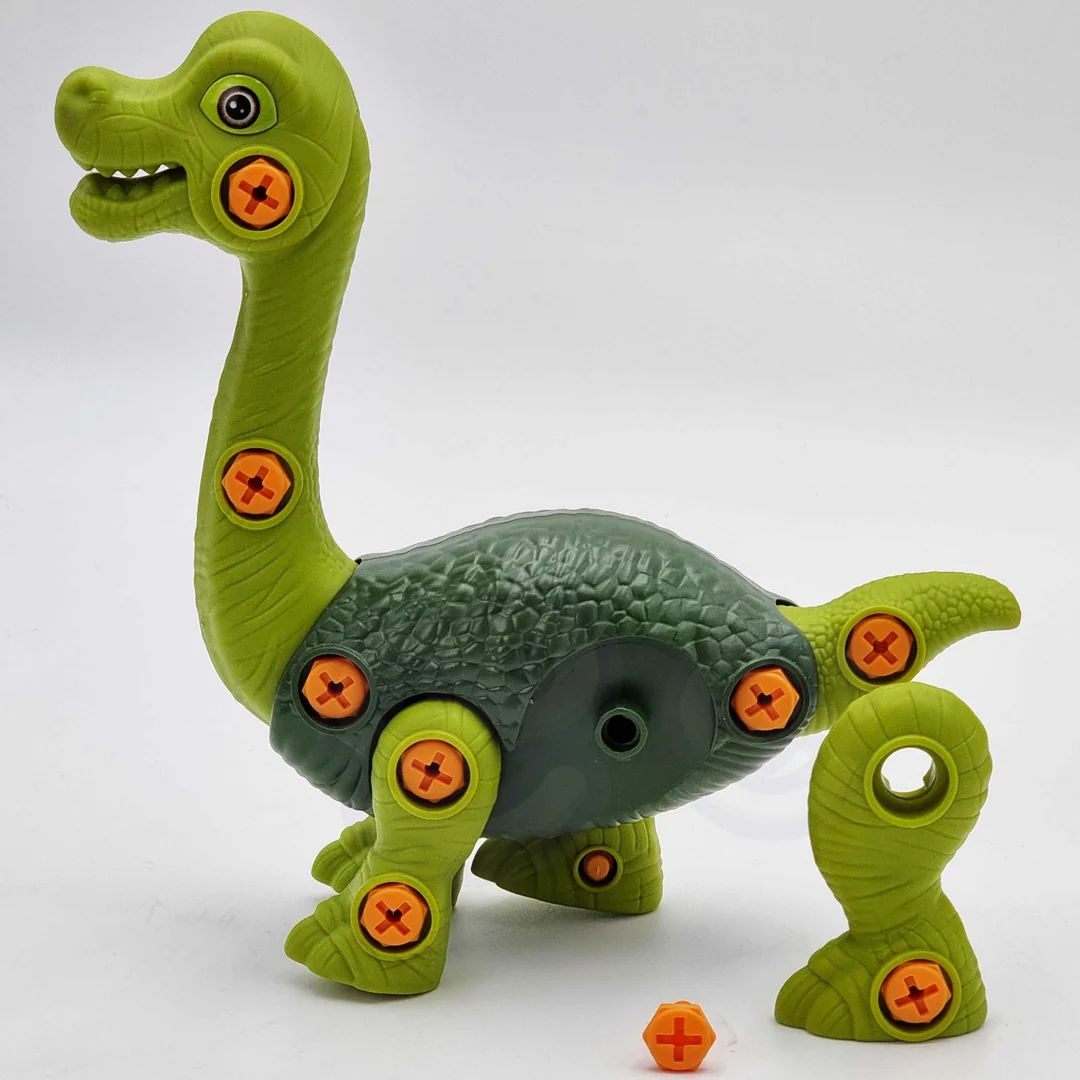 WOOPIE Dinozaur do Skręcania Zestaw Konstrukcyjny Wiertarka