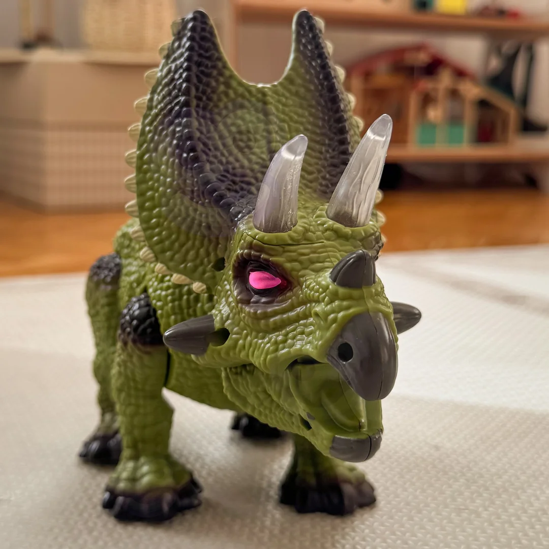 WOOPIE Dinozaur Zdalnie Sterowany Robot Triceratops