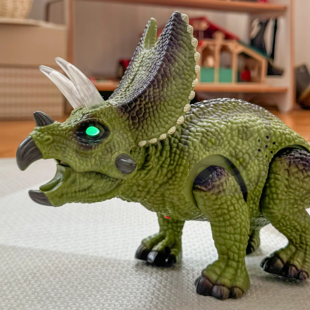 WOOPIE Dinozaur Zdalnie Sterowany Robot Triceratops