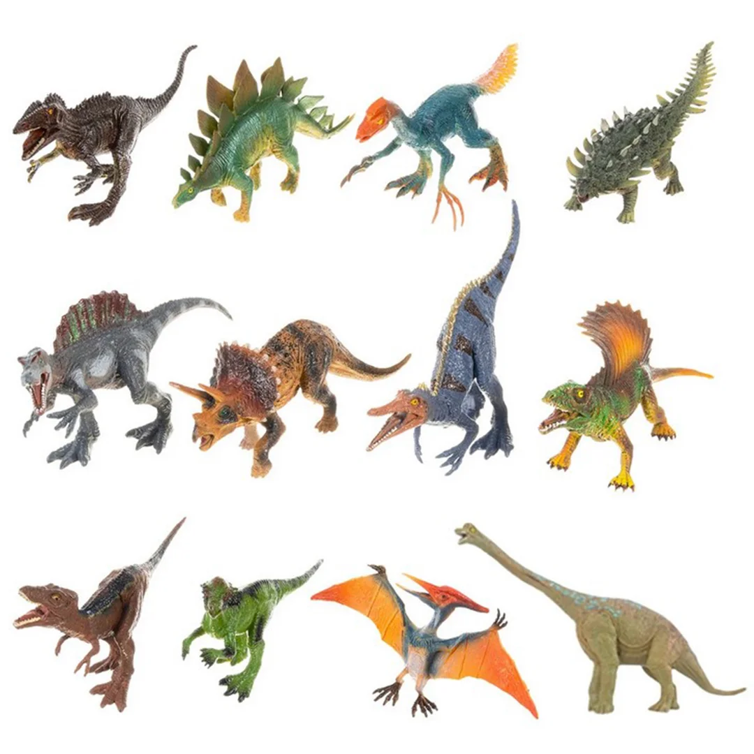 WOOPIE Duży Zestaw Figurki Dinozaury XXL Mata „Prehistoryczny Świat”