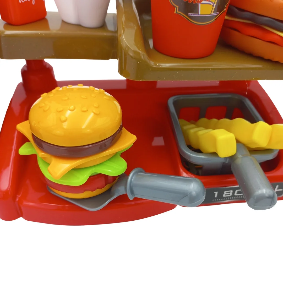 WOOPIE Fast Food XXL Sklep Restauracja Kasa Dystrybutor Napojów