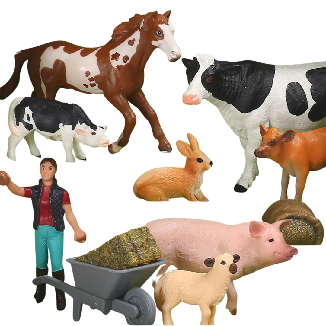 WOOPIE Figurki Zwierząt Szczęśliwa