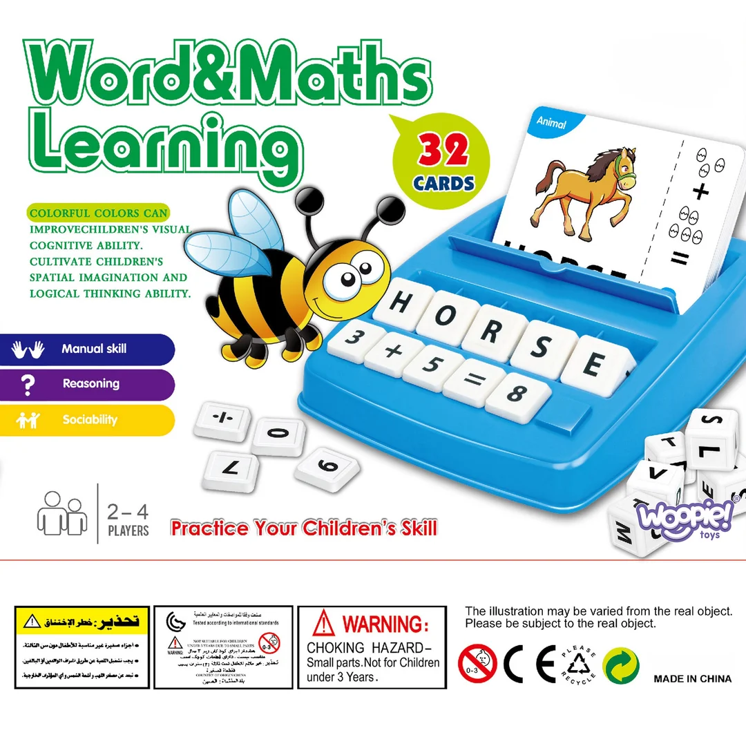 WOOPIE Gra Edukacyjna do Nauki Angielskiego i Matematyki