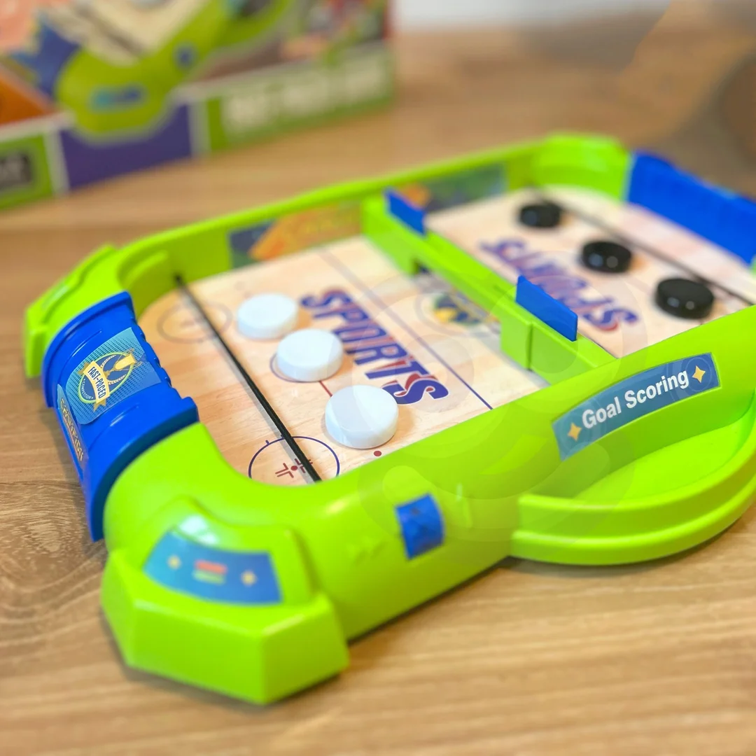 WOOPIE Gra Zręcznościowa Mini Hokej Wyścigi