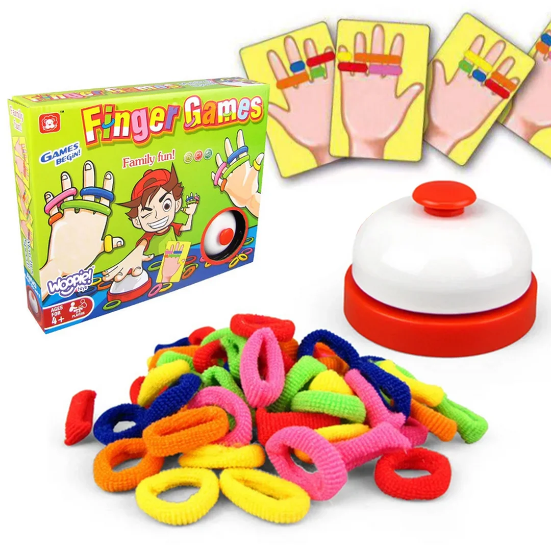 WOOPIE Gra Zręcznościowa FINGER GAMES Kolorowe
