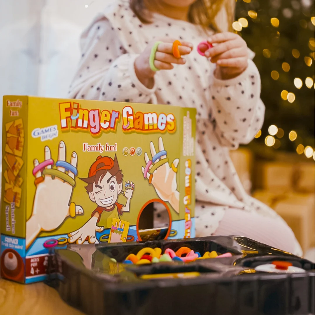 WOOPIE Gra Zręcznościowa FINGER GAMES Kolorowe