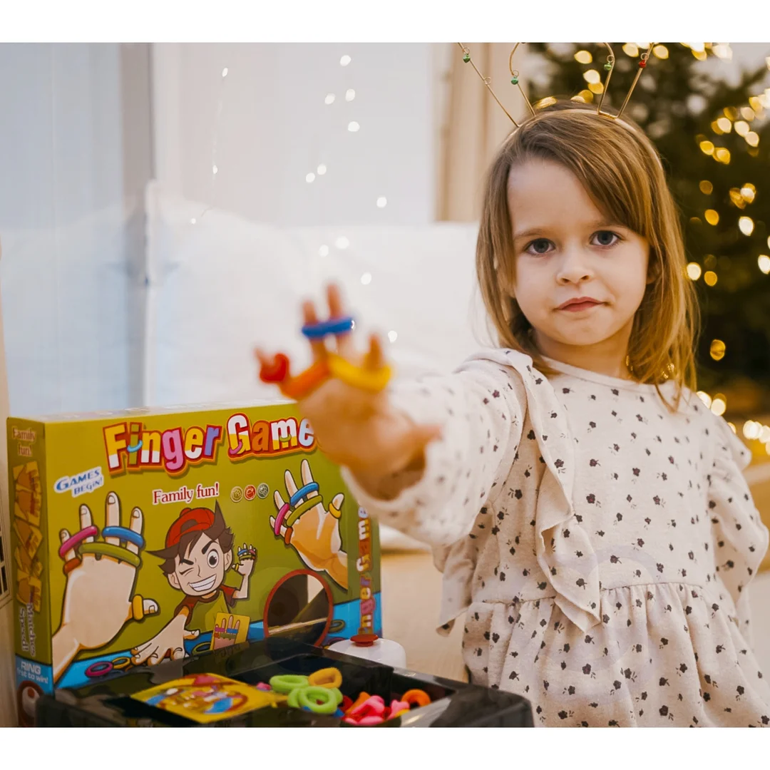 WOOPIE Gra Zręcznościowa FINGER GAMES Kolorowe