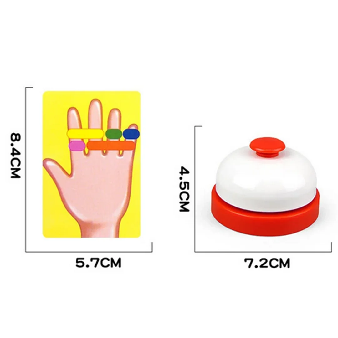 WOOPIE Gra Zręcznościowa FINGER GAMES Kolorowe