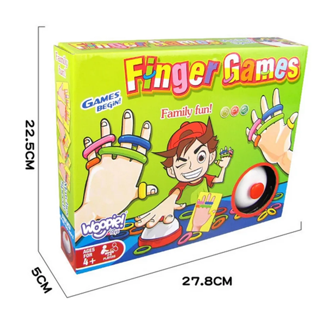 WOOPIE Gra Zręcznościowa FINGER GAMES Kolorowe