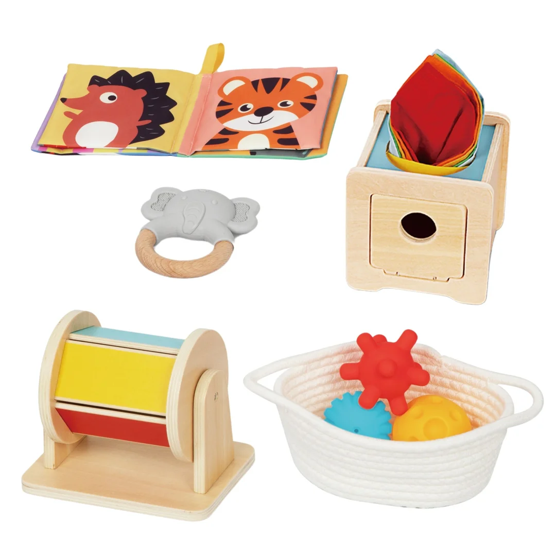 WOOPIE GREEN Box Pudełko XXL Montessori Edukacyjne Sensoryczne FSC