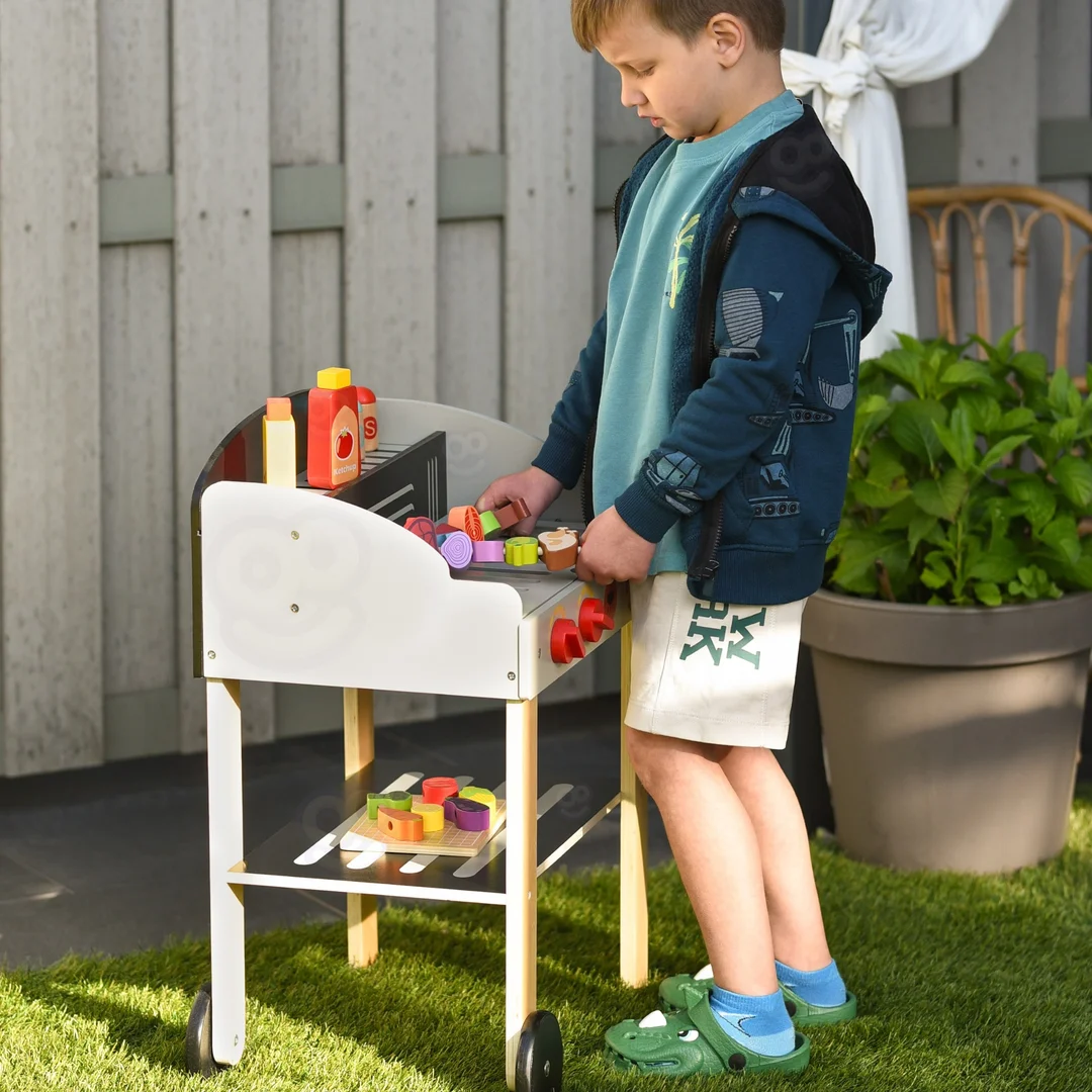 WOOPIE GREEN Grill Drewniany Szaszłyki Warzywa Akcesoria