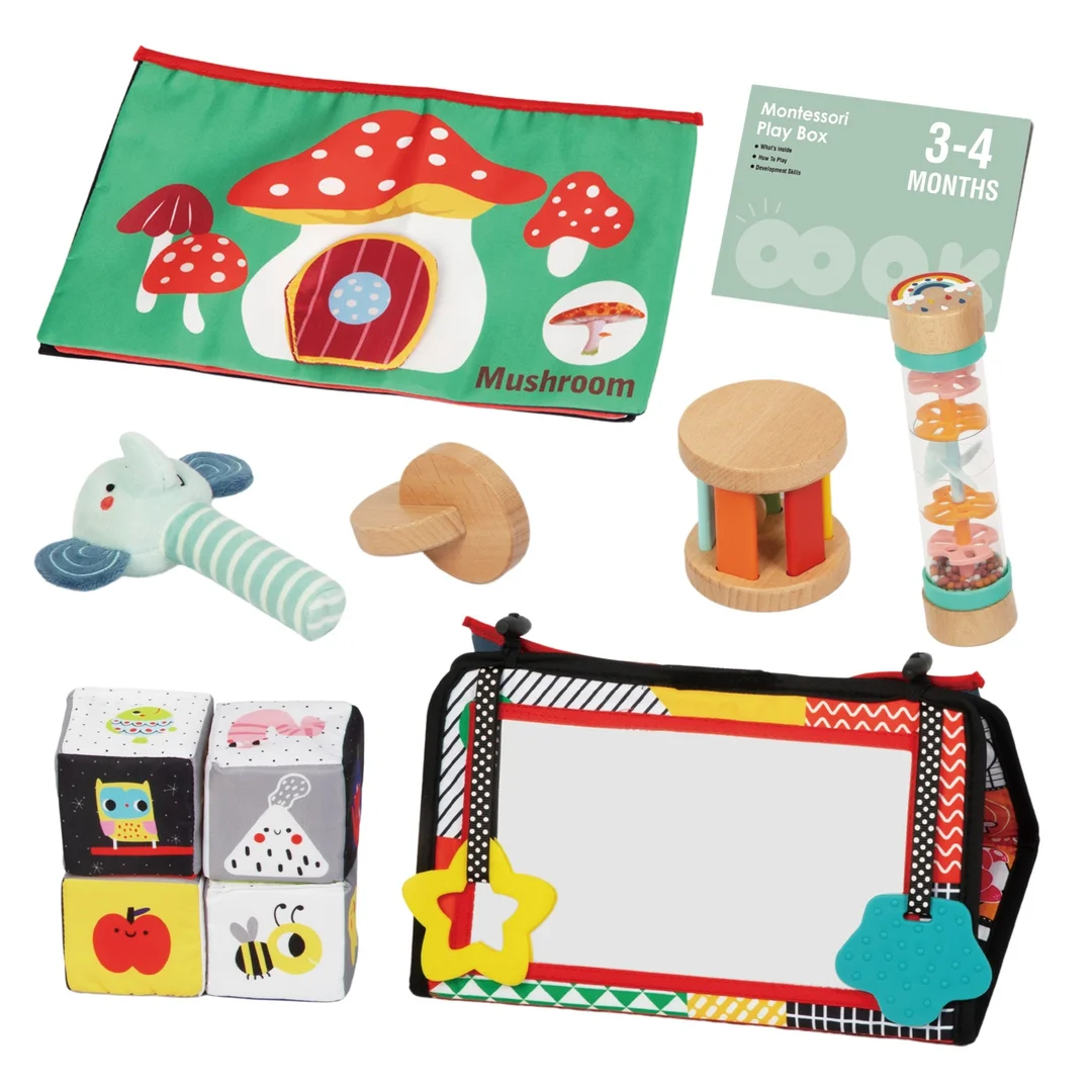WOOPIE GREEN Pudełko XXL Montessori Sensoryka i FSC