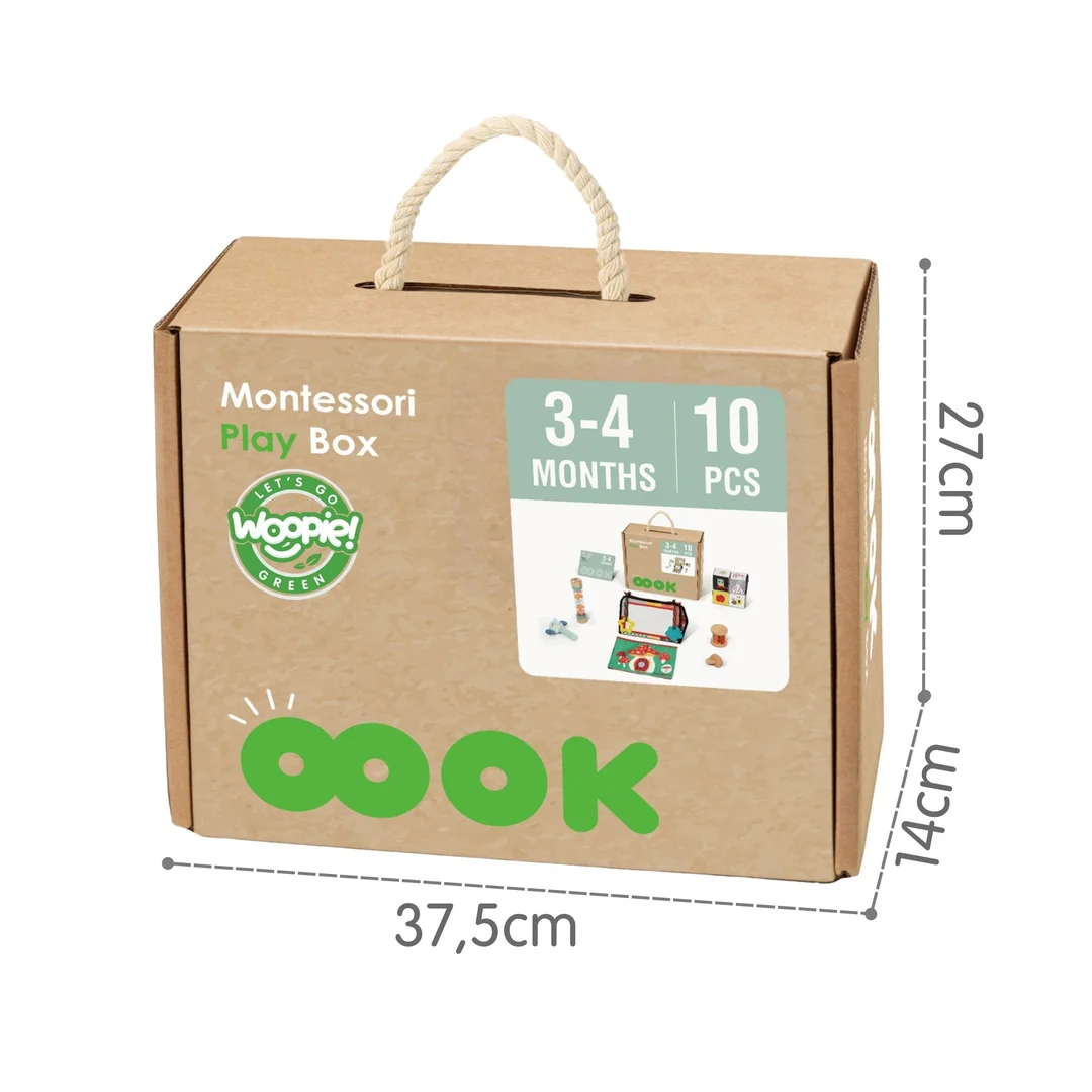 WOOPIE GREEN Pudełko XXL Montessori Sensoryka i FSC