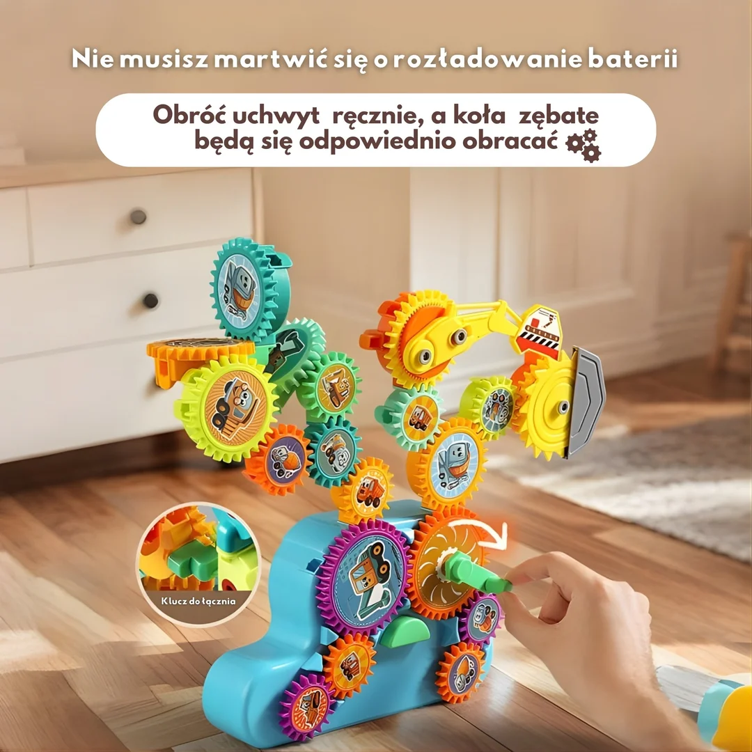 WOOPIE Interaktywne Klocki Konstrukcyjne