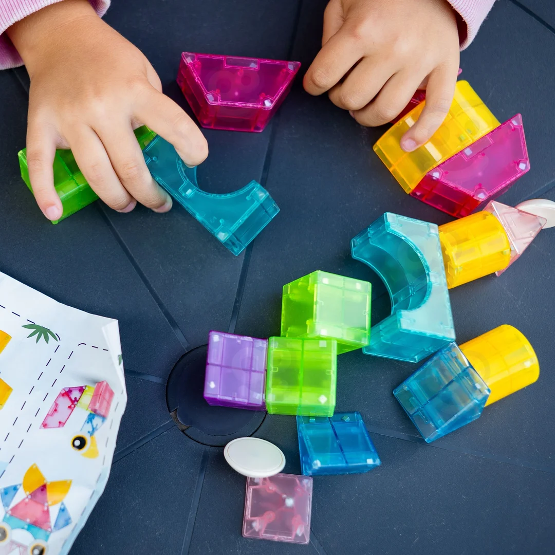 WOOPIE Klocki Magnetyczne M Block Kreatywne Edukacyjne